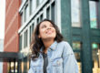 Woman contemplating ways to find happiness
