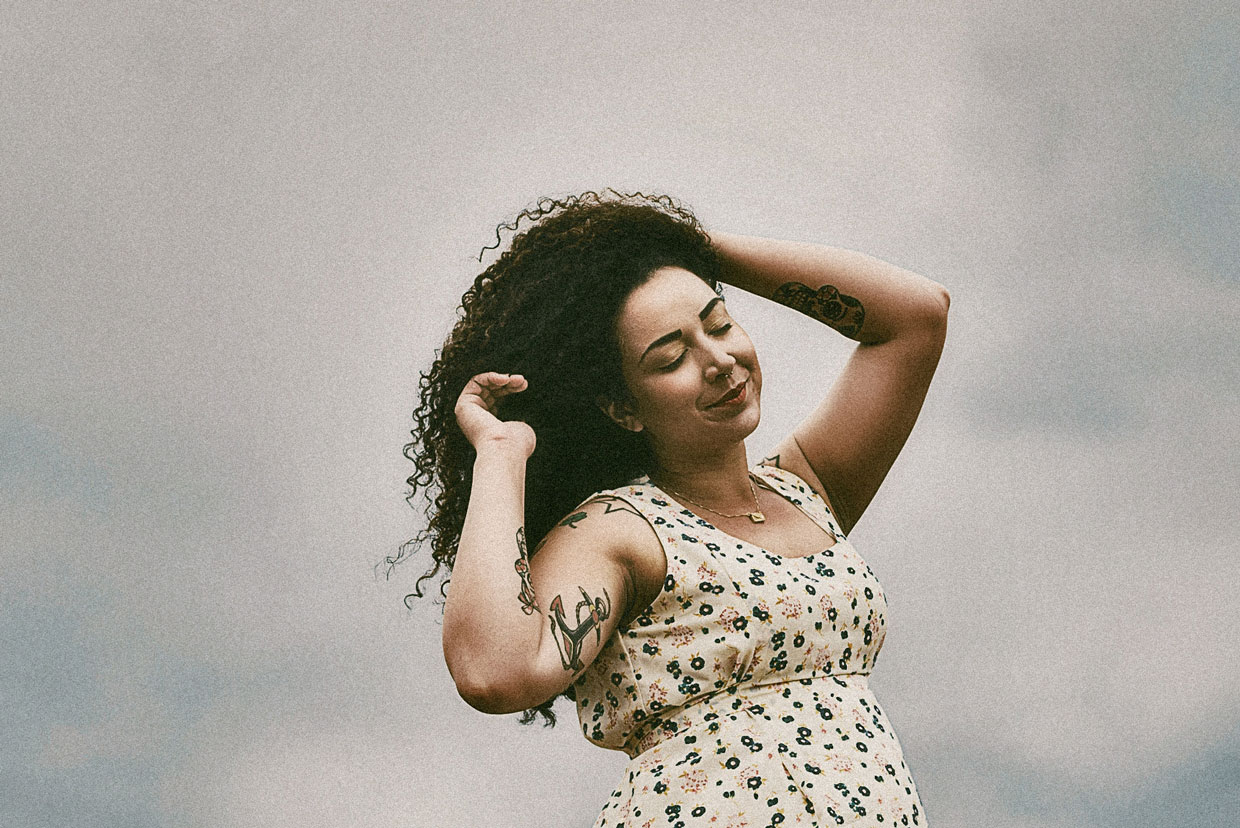 image of woman feeling empowered