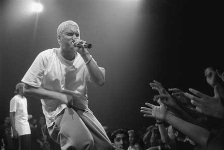 image of Eminem for article entitled: "Celebrities recover . . . So Can You!" for Gulf Breeze Recovery non-12 step holistic drug and alcohol rehab in Florida