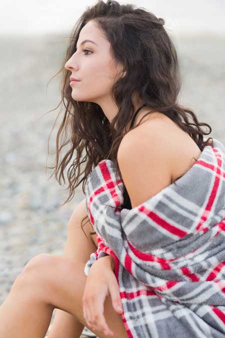 image of woman contemplating treatment for drug addiction for Gulf Breeze Recovery's non-12 step holistic alcohol and drug rehab