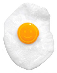 image of fried egg for blog post article for Gulf Breeze Recovery about health of the helper featuring executive chef
