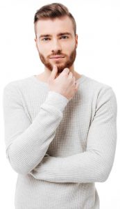 image of man facing camera