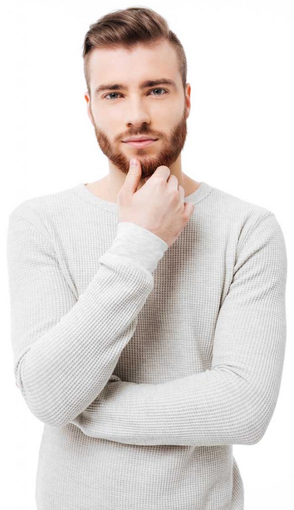 image of man facing camera