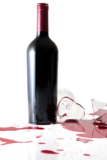 image of spilled wine for Gulf Breeze Recovery 'Researchers Identify Role of Key Brain Signaling Protein in Alcohol Use Disorder'