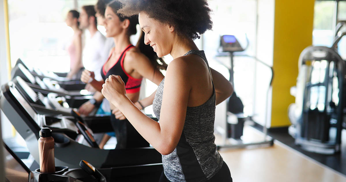 a diverse group benefits from doing exercise therapy in a gym setting