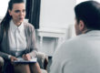 Woman asks another person, "How long does opiate detox take?"
