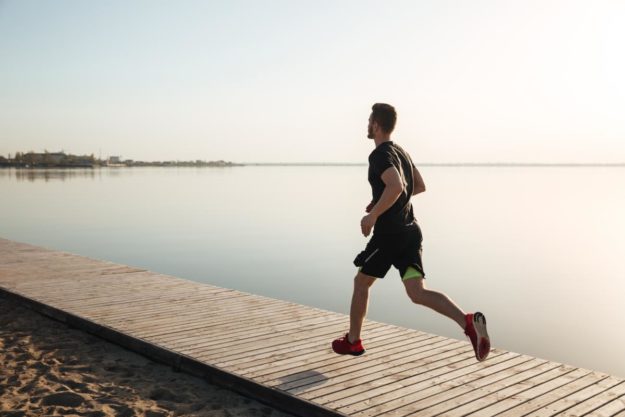 Man engaging in exercise therapy for mental health