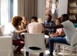 People sitting in a circle at a partial hospitalization program in Gulf Breeze, FL