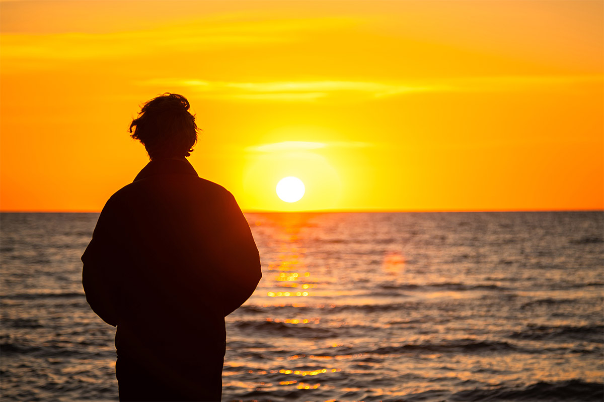 A man contemplating the question, "Does Florida have a drug problem?"