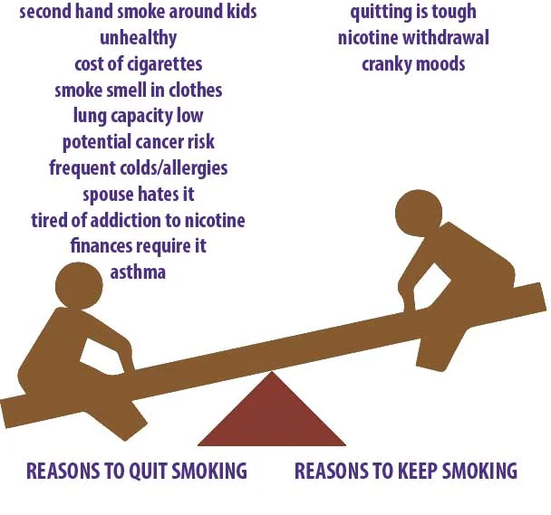 illustration of seesaw