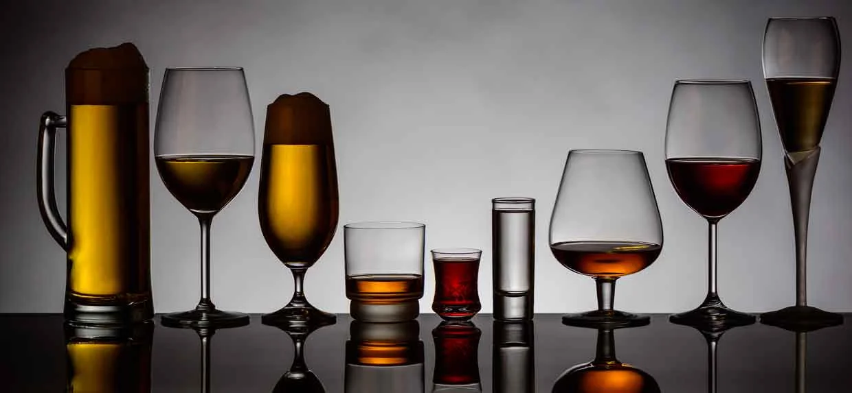 image of alcohol drinks for Gulf Breeze recovery non 12 step holistic drug and alcohol rehab in Florida