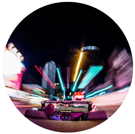 image of distorted road view from driver impaired with alcohol for blog article on raising alcohol taxes for Gulf Breeze Recovery non-12 step holistic individualized alcohol and drug rehab