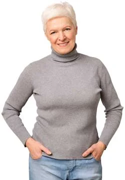 image of woman facing the camera