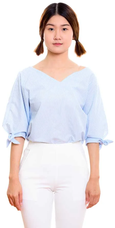 young asain woman facing camera