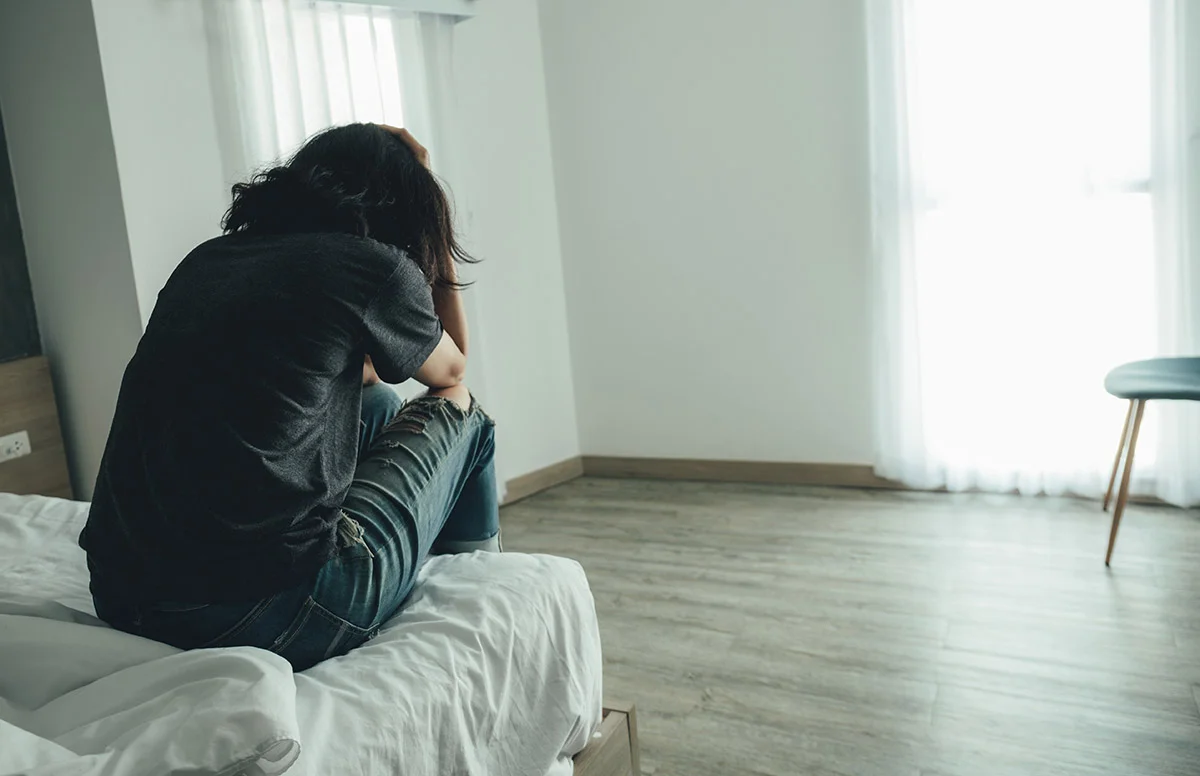 Person recognizing signs of meth addiction in themselves